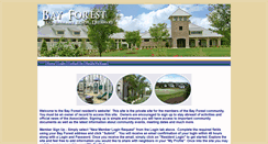 Desktop Screenshot of bayforestcommunity.org